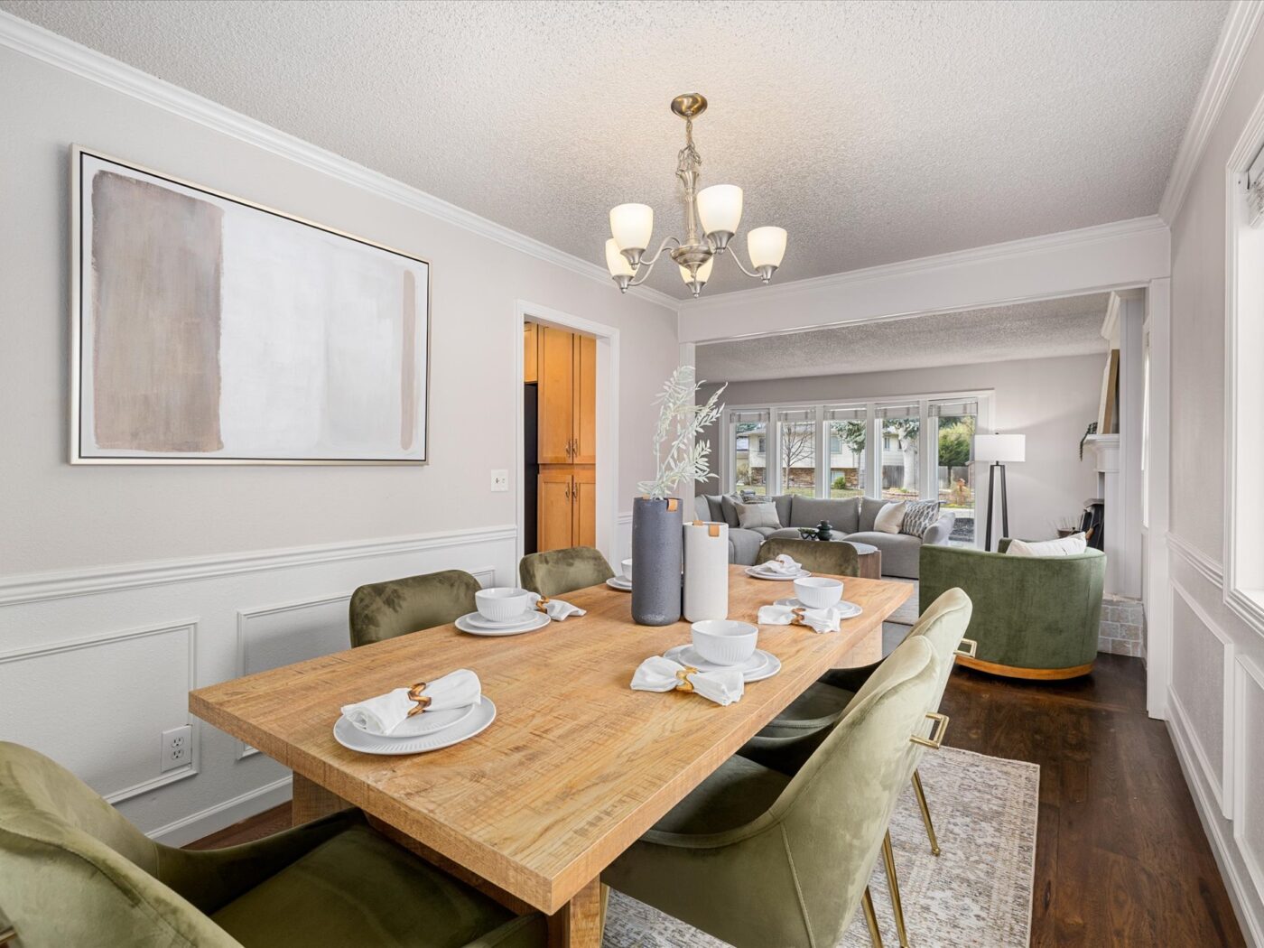Dining Room Home Staging