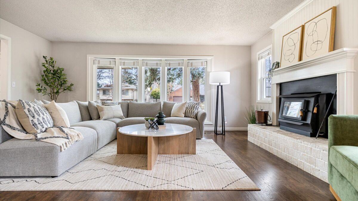 Living Room Home Staging
