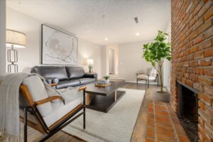 Family Room Home Staging