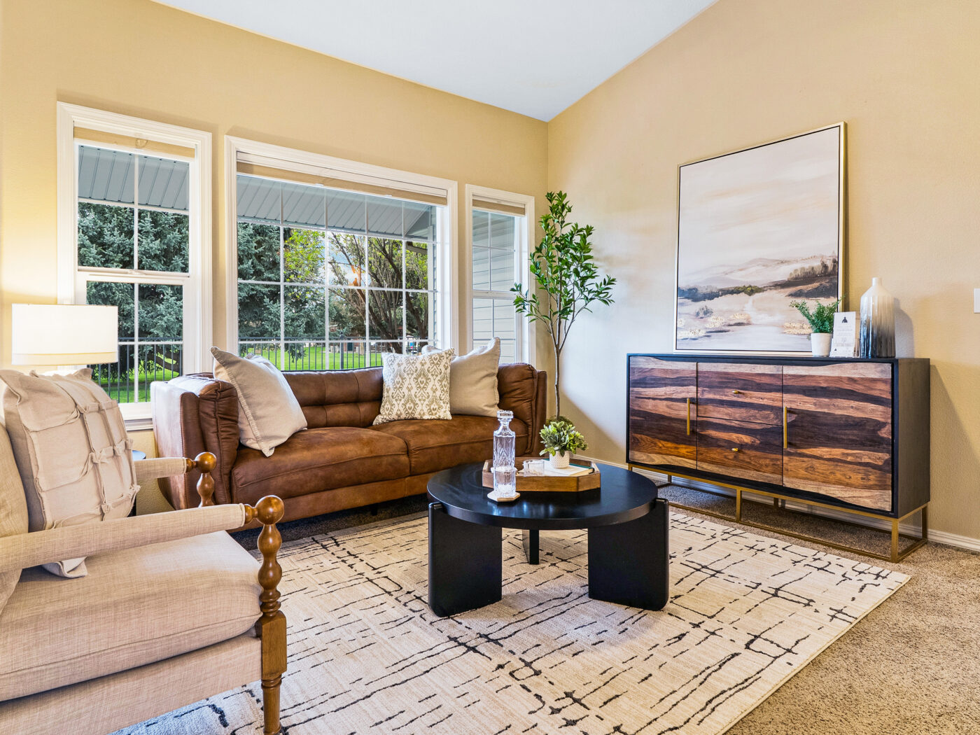 Treasure Valley Home Staging Portfolio - Living Room 2