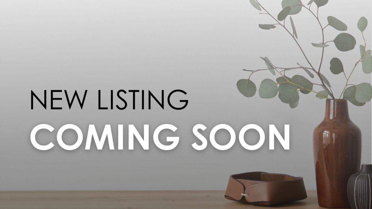 Coming Soon - New Listing